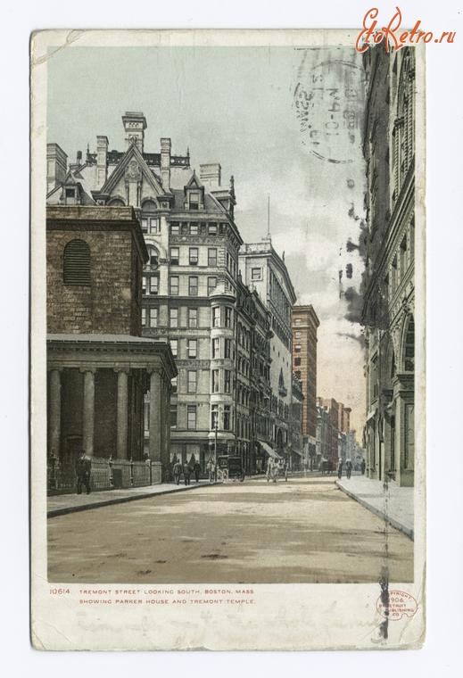 Бостон - Бостон. Тремонт-стрит, 1906