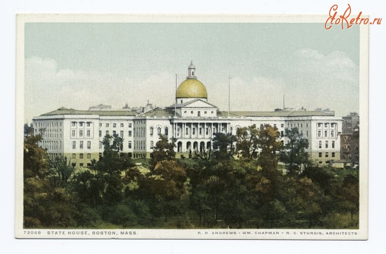 Бостон - Бостон. Стэйт Хаус, 1898-1931