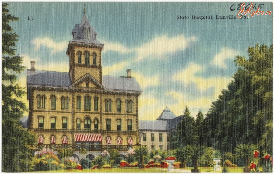 Штат Пенсильвания - Государственная больница, Данвилл, Пенсильвания