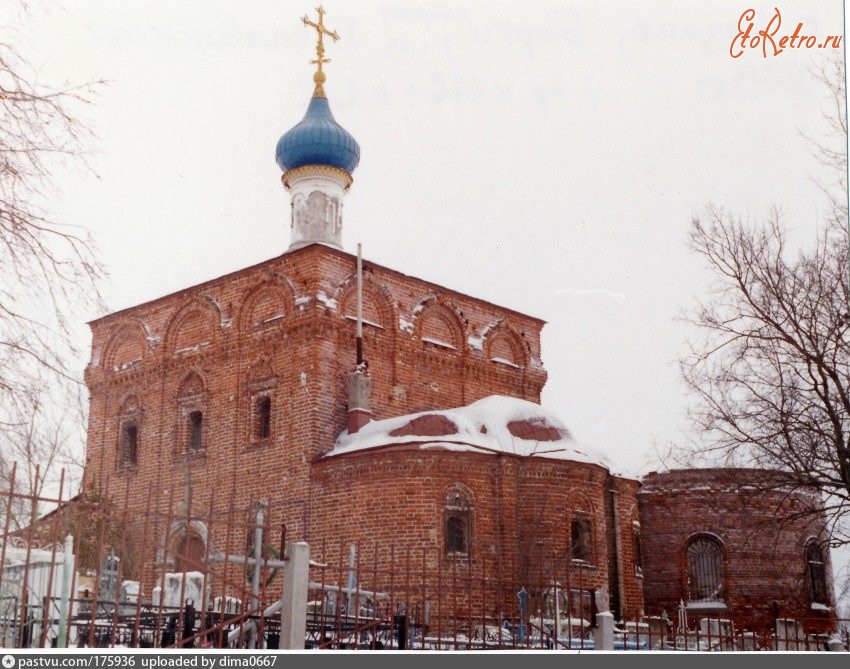 Рязань - Борки. Церковь Богоявления Господня