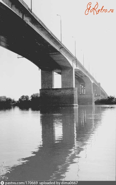 Рязань - Автомобильный мост шоссе Рязань-Владимир (открыт в 1972)