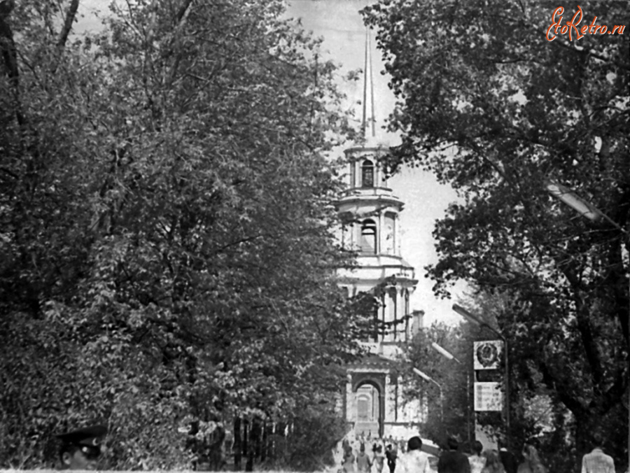 Рязань - Вид на Соборную колокольню.