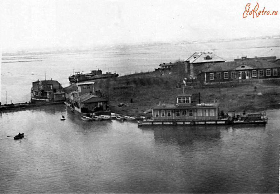 Рязань - Река Трубеж и посёлок Остров во время разлива.