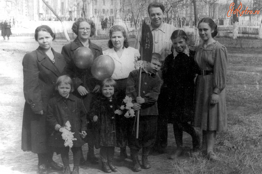 Рязань - На Первомайской демонстрации.