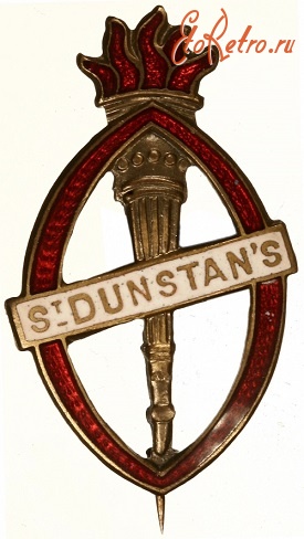 Медали, ордена, значки - Знак Общества Святого Дунстана  Великобритания