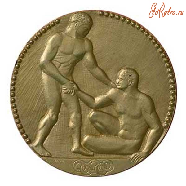 Медали, ордена, значки - Олимпийские наградные медали. Игры VIII Олимпиады 1924 года в Париже (Франция) 4 мая – 27 июля