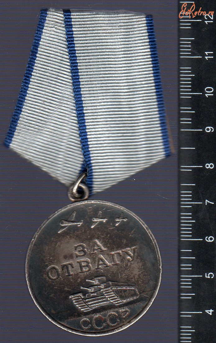 Медали, ордена, значки - Медаль За отвагу №2551235