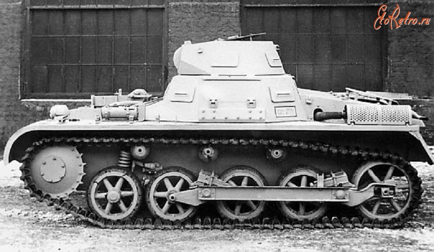 Военная техника - Легкий танк Pz.I Fusf.A. 1934 год