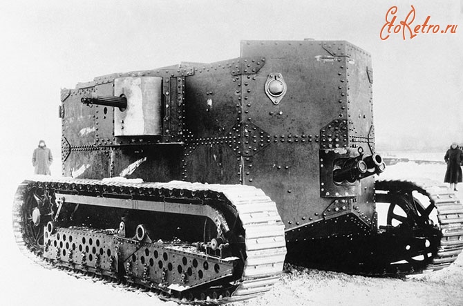 Военная техника - Первый американский  танк Holt.