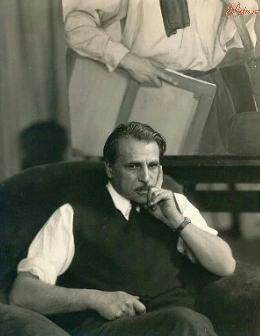 Актеры, актрисы - кино и театра - Портрет художника Савелия Сорина