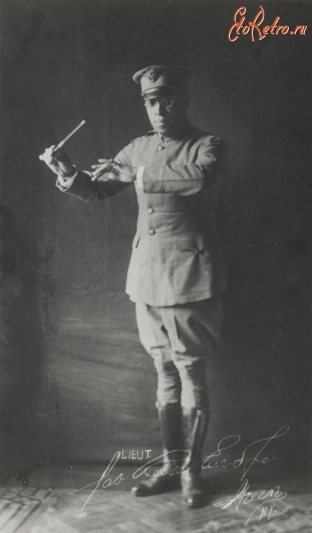 США - Лейтенант Джеймс Риз Европа, 1914-1919