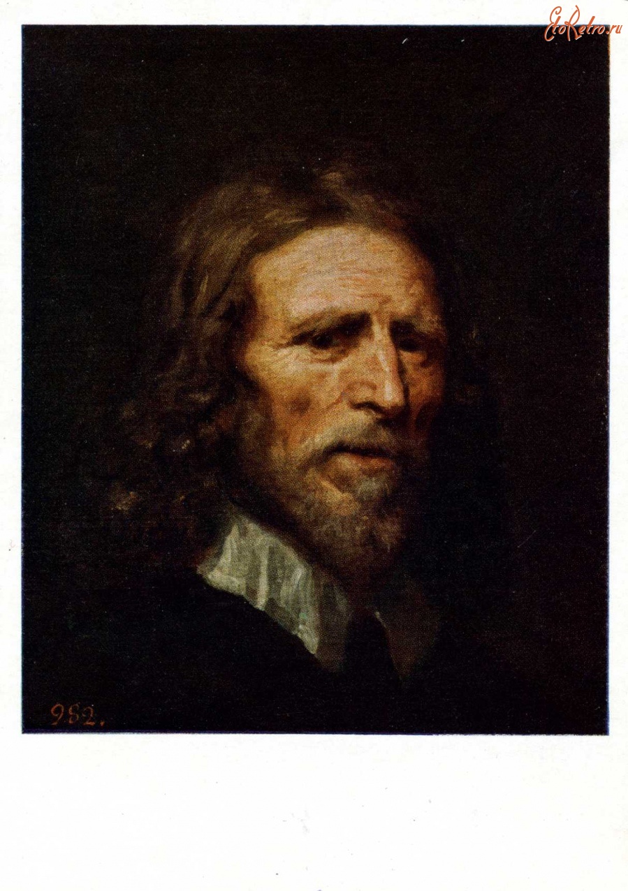 Картины - У. Добсон (1610 - 1646). Портрет ван дер Дорта.