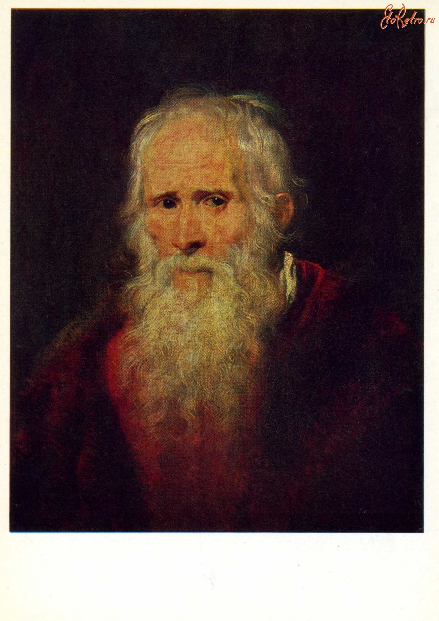 Картины - Антонис Ван Дейк.1599 - 1641. Голова старика.