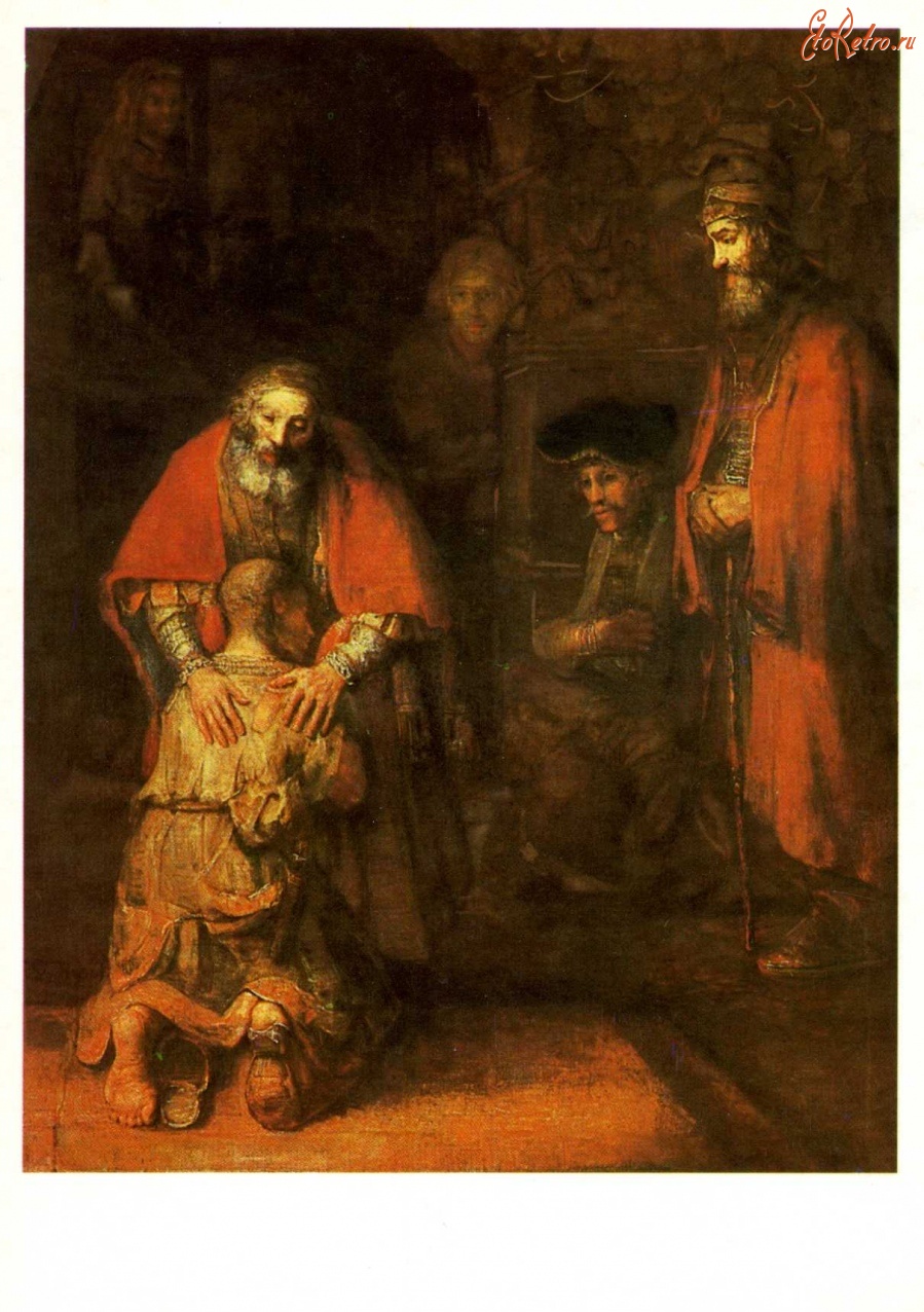 Картины - Рембрандт Харменс ван Рейн. Возвращение блудного сына.