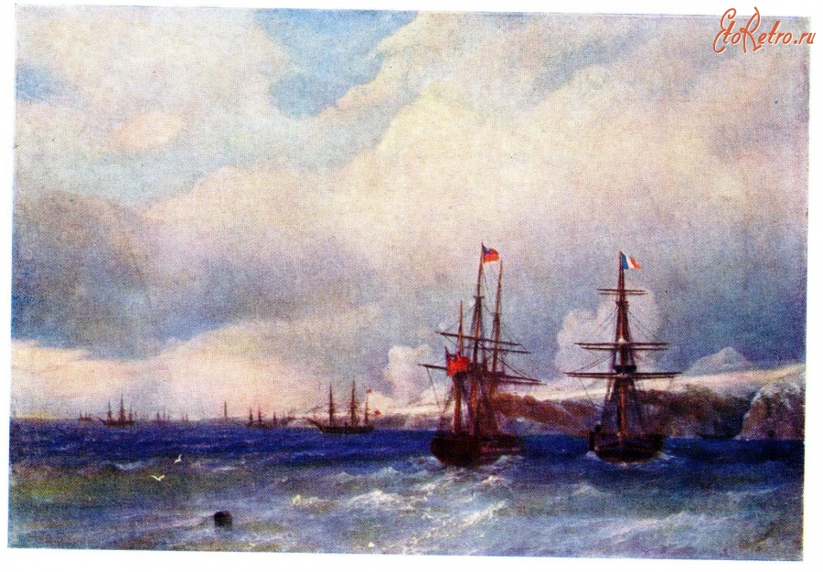 Картины - И. К. Айвазовский (1817 -1900). Морской бой.