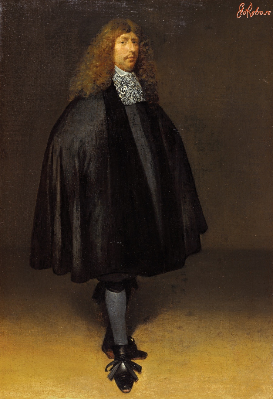 Картины - Герард Терборх. Автопортрет, 1668