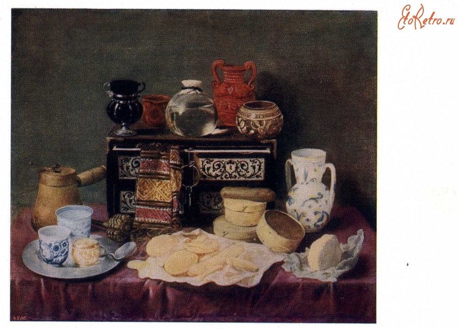 Картины - А. Переда (1608 - 1678). Натюрморт.