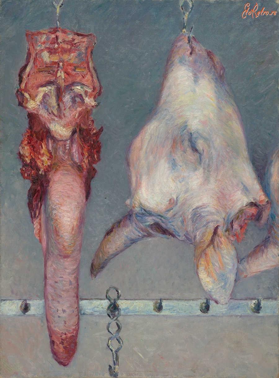 Картины - Голова телёнка и язык быка