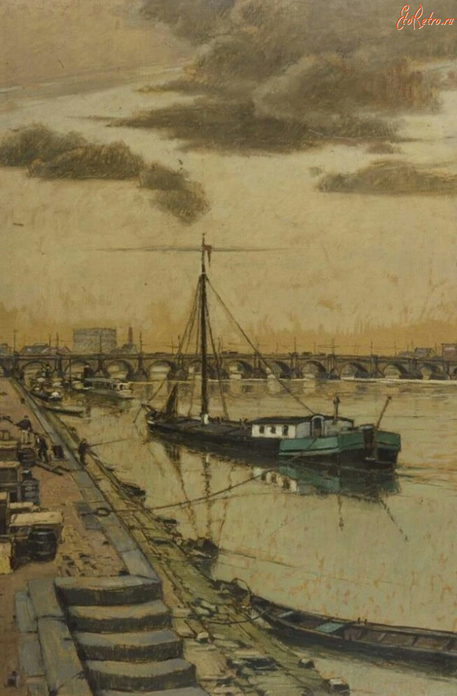 Картины - Генрих Хартунг II. Корабль 