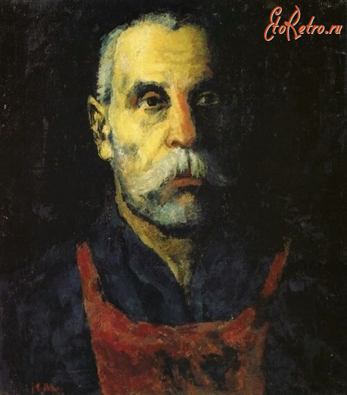 Картины - Казимир Малевич. Портрет пожилого мужчины