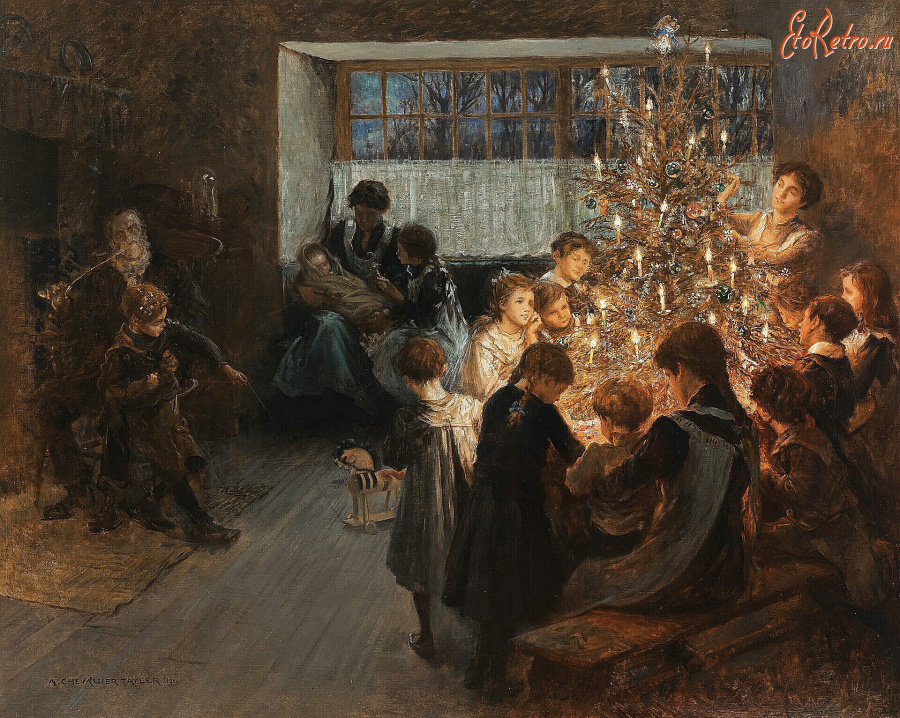 Картины - Альберт Шевалье Трейлер. Семейное Рождество