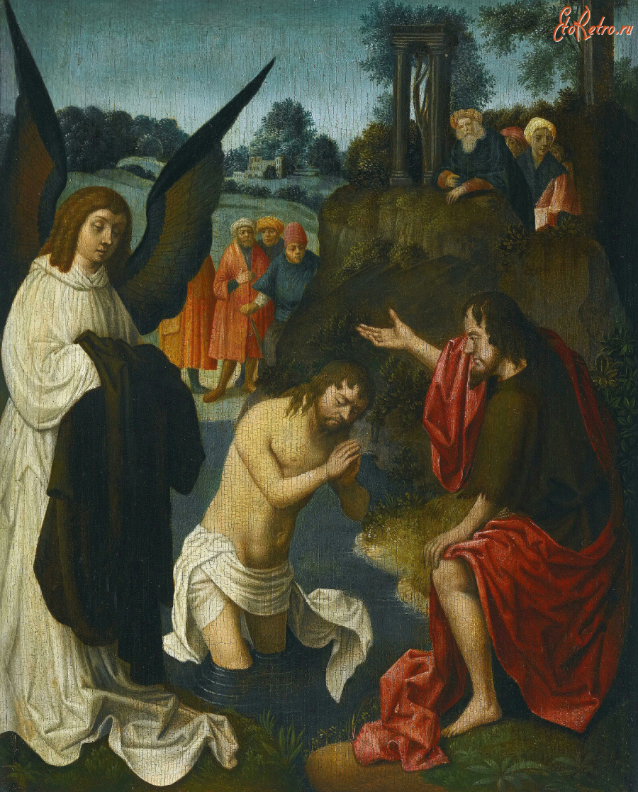 Картины - Фернандо дель Ринкен дель Фигероа. Крещение Иисуса
