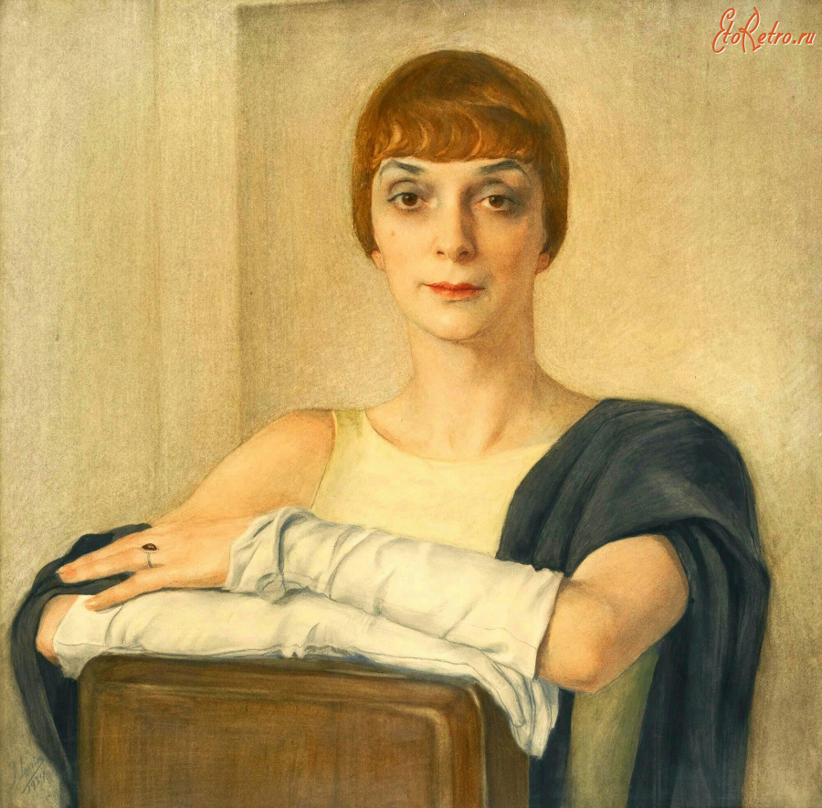 Картины - Савелий Сорин. Принцесса Туркеска. Мария Туркестанова