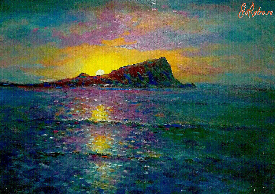 Картины - Сергей Бакаев. Утро. Восход