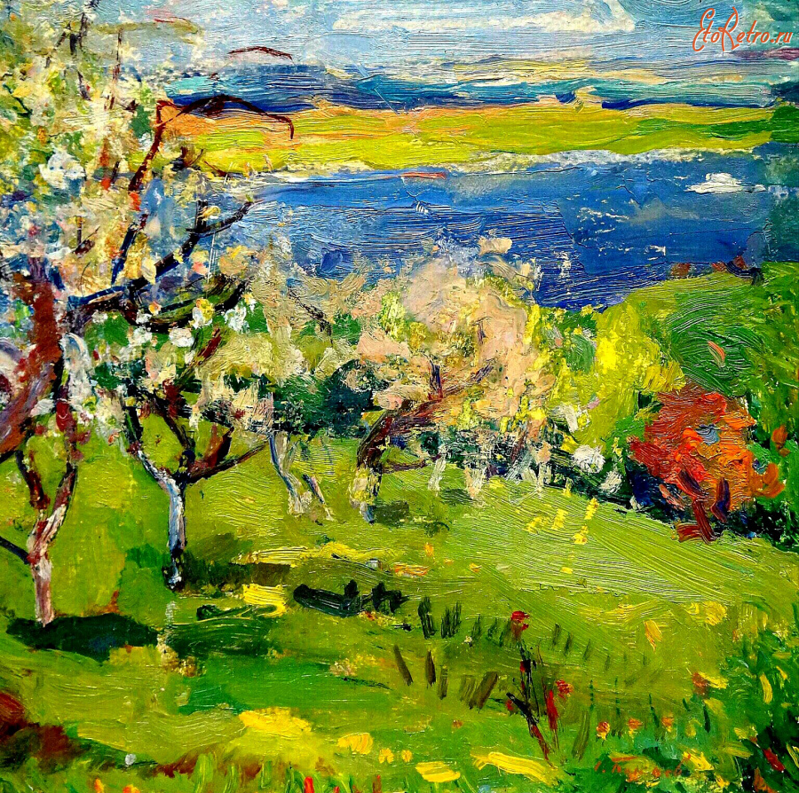 Картины - Сергей Бакаев. Жаркий летний день