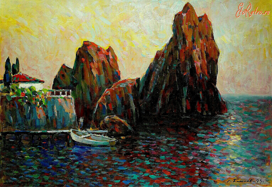 Картины - Сергей Бакаев. Гурзуф. Дача А.П. Чехова