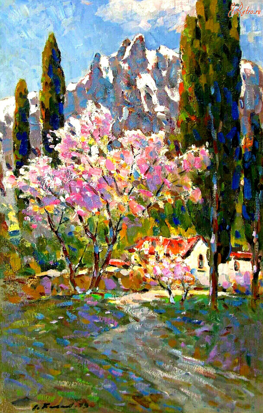 Картины - Сергей Бакаев. Весеннее утро