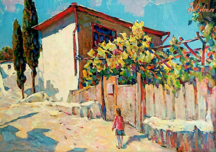 Картины - Сергей Бакаев. Крым. Солнечный день