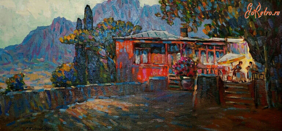 Картины - Сергей Бакаев. На закате