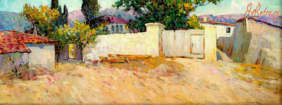 Картины - Сергей Бакаев. Крымский пейзаж. Осенний день