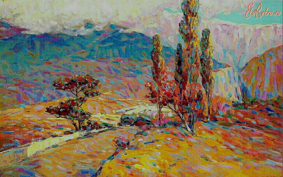 Картины - Сергей Бакаев. Крым. Уч-Кош