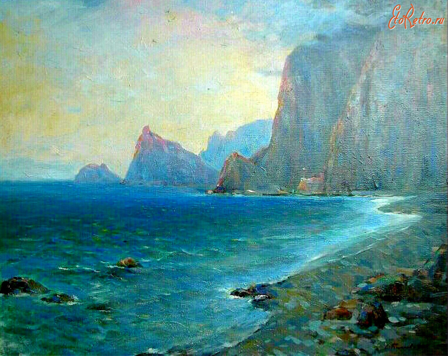 Картины - Сергей Бакаев. Крым. Вечернее море