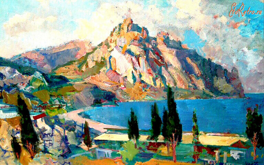 Картины - Иван Шевченко. Крым. Карадаг.