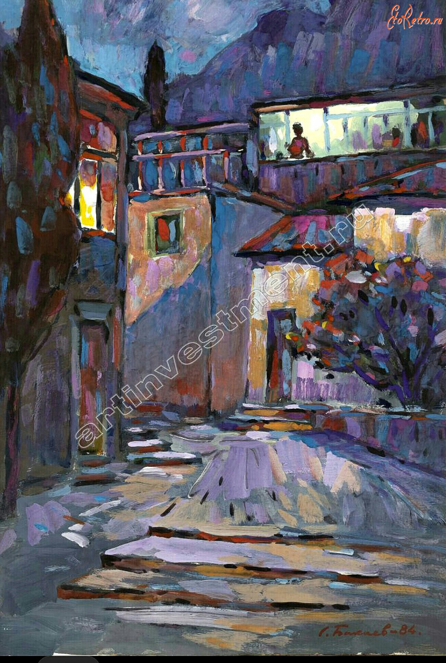 Картины - Сергей Бакаев. Крым. Южный вечер