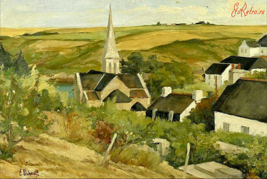 Картины - Сергей Кислаков. Остров Бель-Иль. Вид Созона