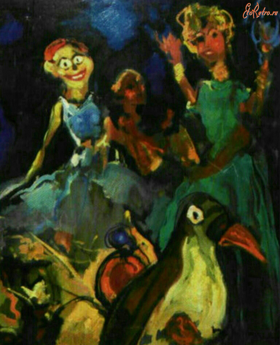 Картины - Сергей Кислаков. Карнавал в Ницце