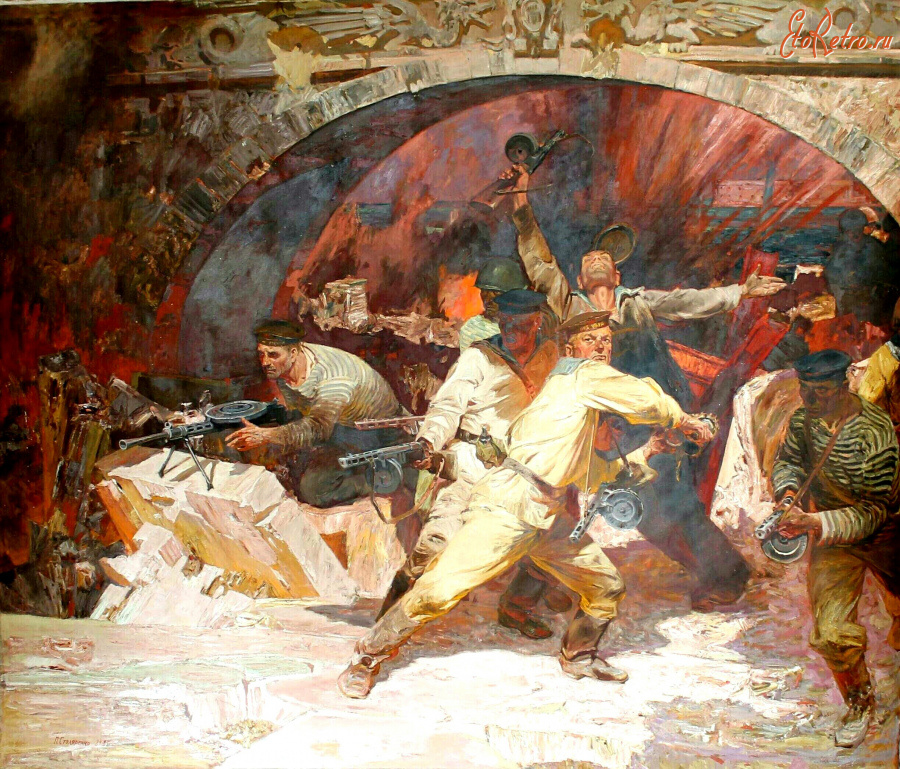 Картины - Пётр Столяренко. - Стоять насмерть!