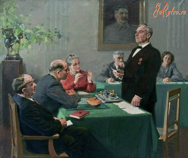 Картины - В вечернем университете.