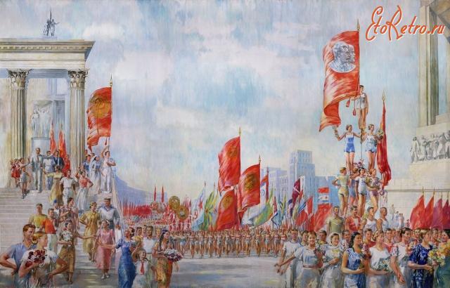 Картины - Физкультурный парад 1939г