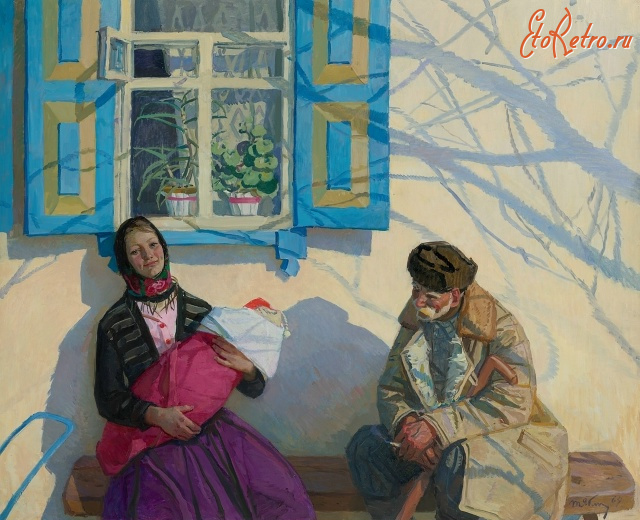 Картины - Весеннее солнышко.