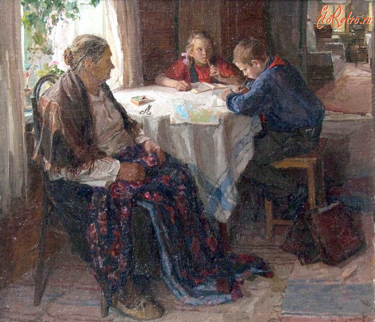 Картины - Внуки