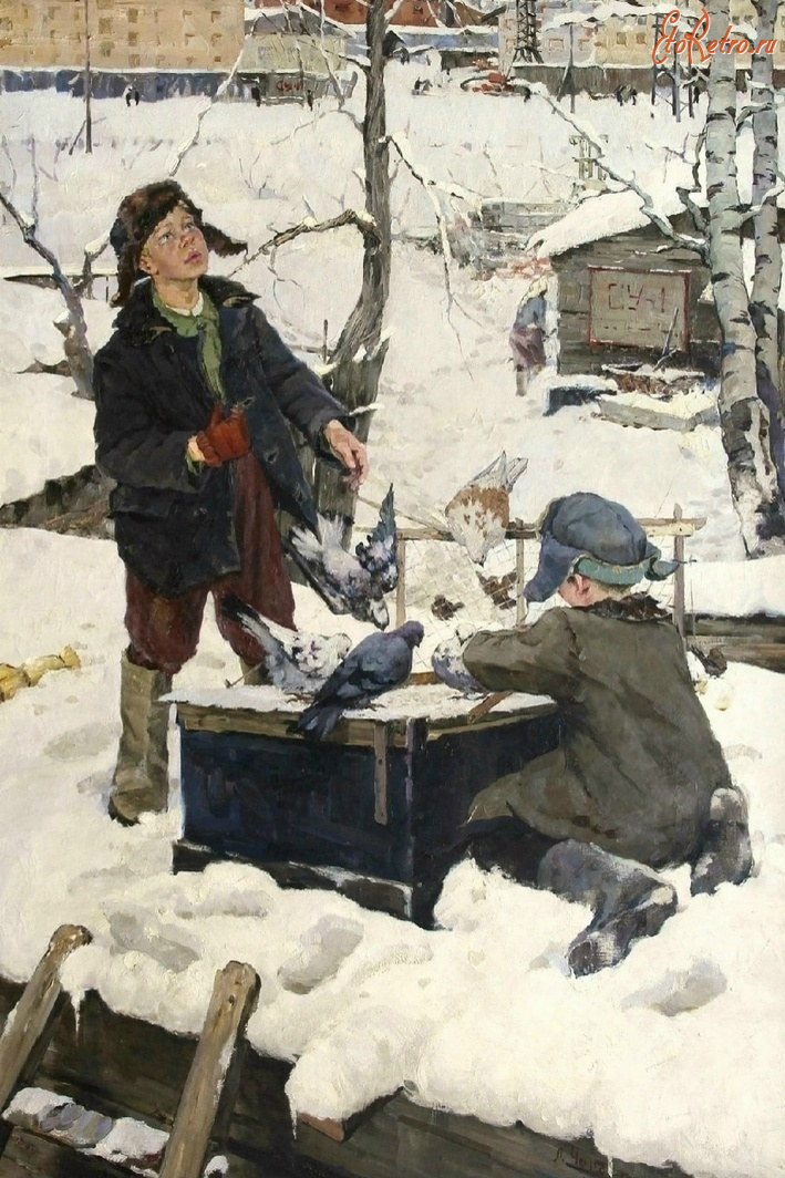 Картины - Голубятники.