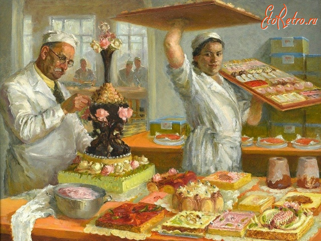 Картины - Мастера тортов.