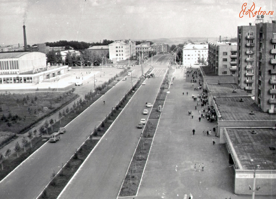 Прокопьевск - Улица Гагарина.