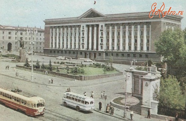 Курск - Красная площадь.Дом Советов.1962г.