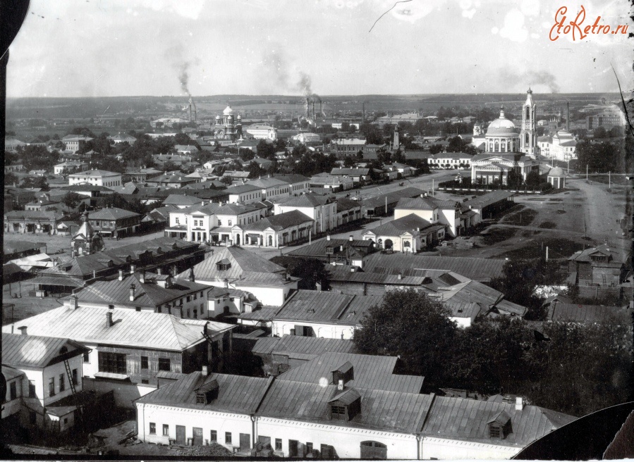 Шуя - Панорама города Россия,  Ивановская область,  Шуя